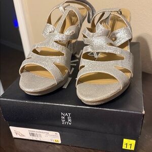 Naturalizer Silver Women's Sandals